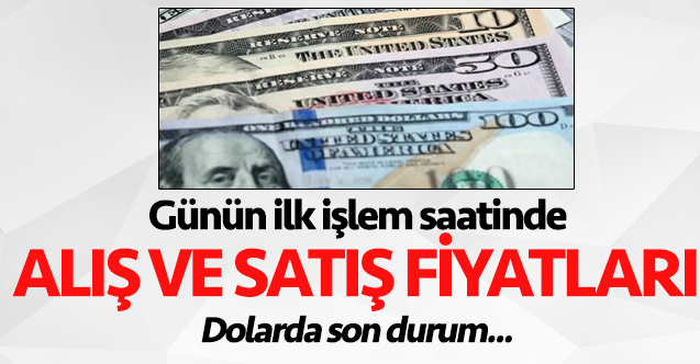 24 Mart Salı dolar alış ve satış fiyatları! Dolar kaç lira