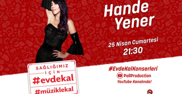 Hande Yener açık hava konseri canlı yayınlanacak| Hande Yener konser saat kaçta?