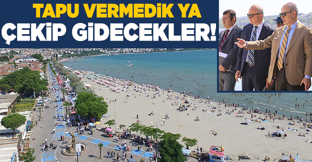 Büyükçekmece Belediye Başkanı Hasan Akgün: Tapusunu vermedik ya çekip gidecekler!