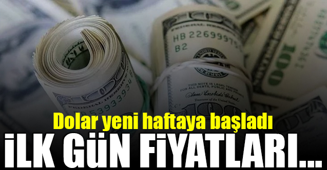 Dolar kaç lira? 6 Temmuz Pazartesi alış ve satış fiyatları