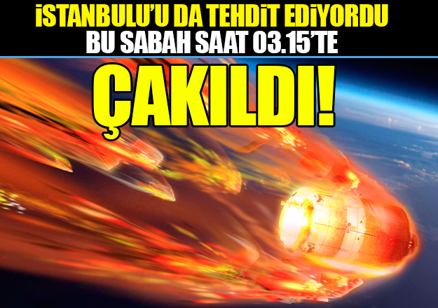 İstanbul'u da tehdit eden Çin uzay istasyonu Tiangong-1 paramparça oldu!