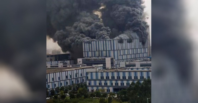 Teknoloji dev Huawei'nin laboratuvarında büyük yangın