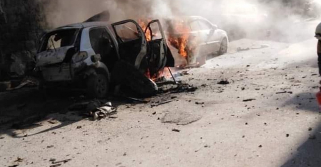 İdlib'de bir köy bombalandı: 5 yaralı