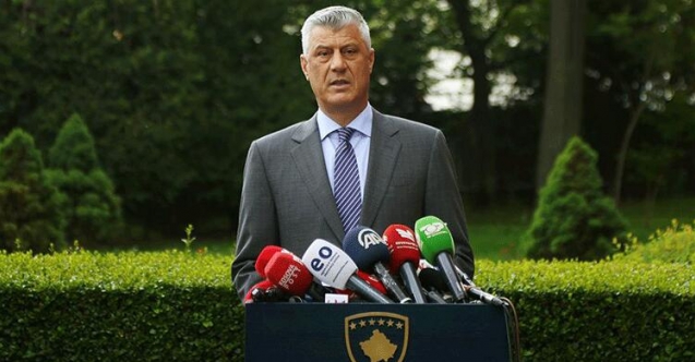 Kosova Cumhurbaşkanı Haşim Thaçi görevinden istifa etti
