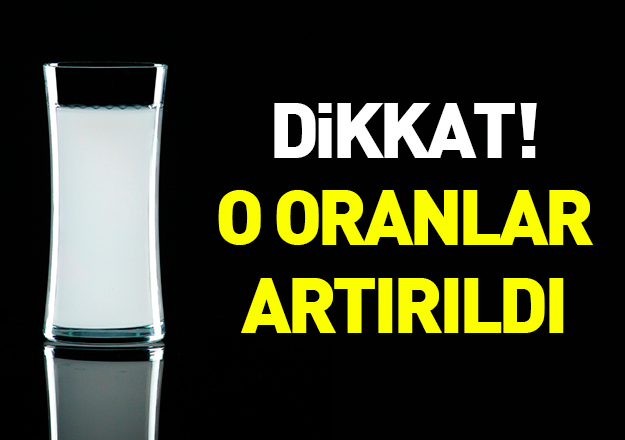 2018 Rakı, votka ve cin vergi oranları yükseltildi! Yeni fiyatlar kaç lira