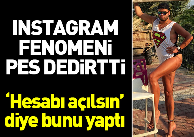 Instagram fenomeni Hakan Kakız hapatılan hesabı için türbeye gitti