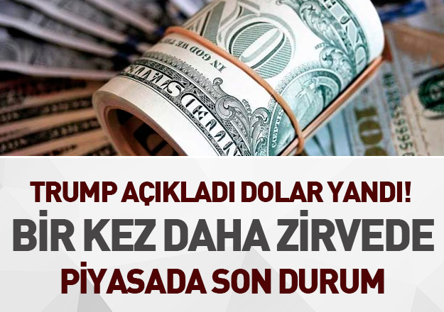 Amerika'nın nükleer anlaşmadan çekilmesi sonrası 9 Mayıs Çarşamba dolar alış ve satış fiyatları