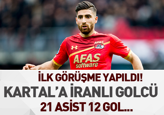 Beşiktaş'a İranlı golcü: Alireza Jahanbakhsh!