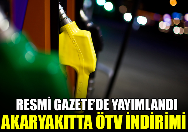 Akaryakıtta ÖTV ayarı