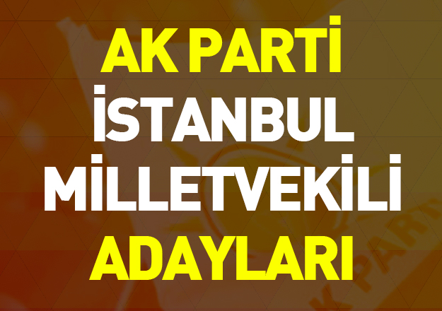24 Haziran Seçimleri Ak Parti İstanbul Milletvekili Adayları - Tam Liste