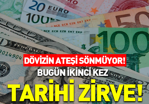 Euro yine rekor kırdı!