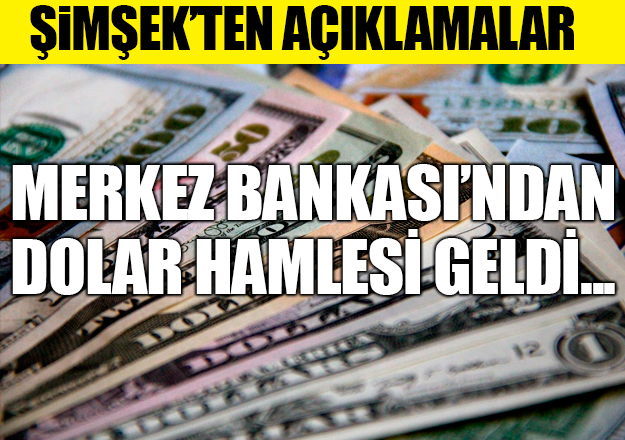 Merkez Bankası'ndan dolara müdahale