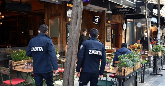 Beşiktaş’ta zabıta ekipleri yeme içme yerlerini denetledi