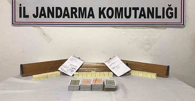 Trabzon'da kumar baskını: 88 bin 482 lira para cezası