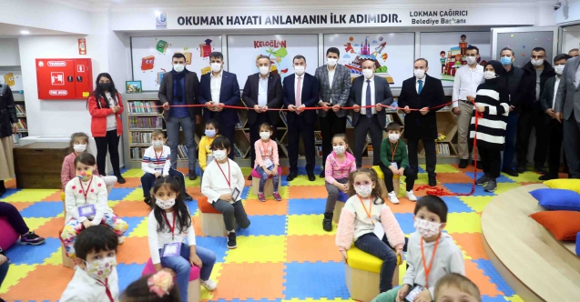 Bağcılar’da çocuk kütüphanesi açıldı