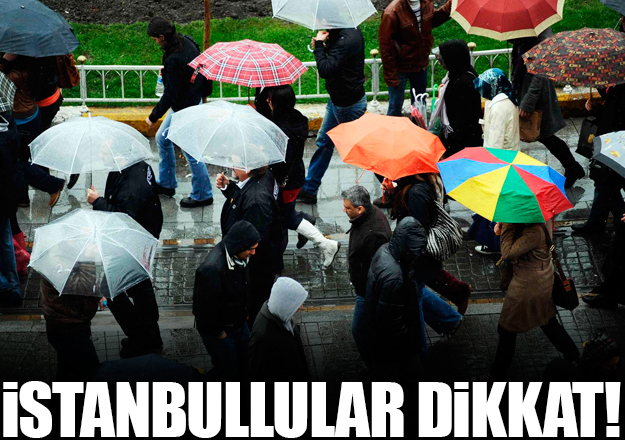 İstanbul'da yağmur bekleniyor! 6 Haziran hava durumu