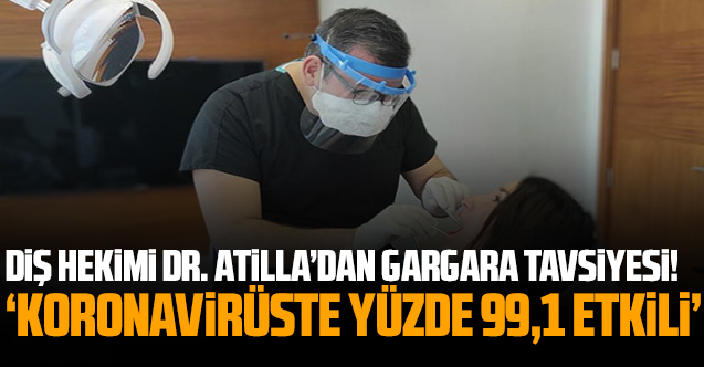 Dr. Aykan Onur Atilla: 'Gargara yaparsak virüsün akciğere inişini ağzımızda durdurabiliriz'
