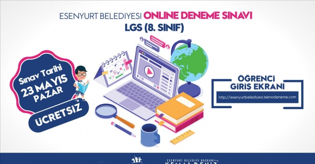 Esenyurt Belediyesi online sınavlara devam ediyor