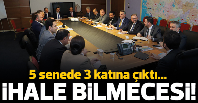 İhale bilmecesi