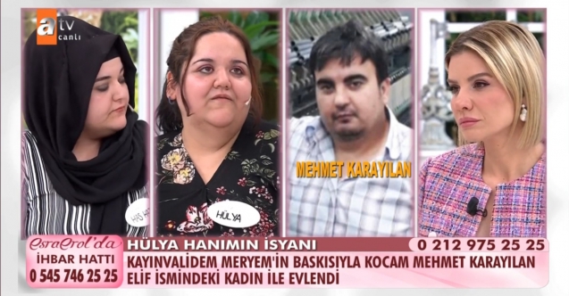 Esra Erol'da Hülya Kantar Karayılan kimdir? Mehmet Karayılan Elif adındaki kadınla mı evlendi