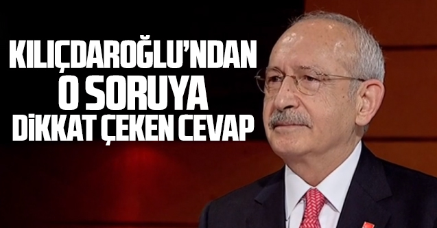 CHP Genel Başkanı Kemal Kılıçdaroğlu'ndan Sedat Peker ve açıklamalarına ilişkin soruya dikkat çeken cevap
