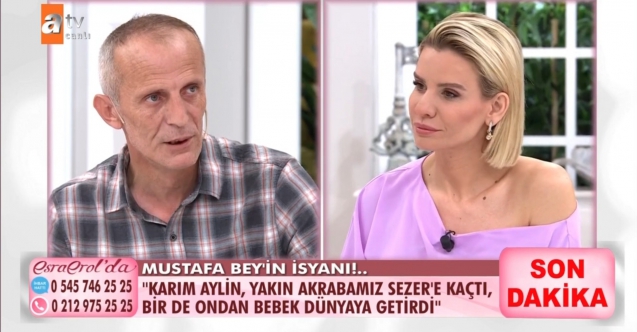 Esra Erol'da Mustafa Tiren kimdir? Karısı Aylin Tiren akrabası Sezer Aksu'ya kaçtı
