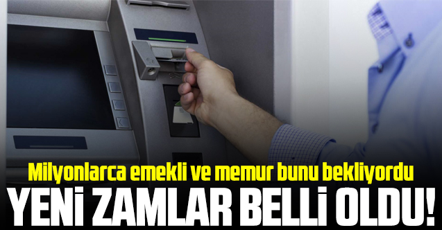 2021 Temmuz ayı memur ve emekli maaşları zammı belli oldu!