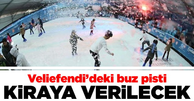 Zeytinburnu Belediyesi'nden kiralık buz pisti