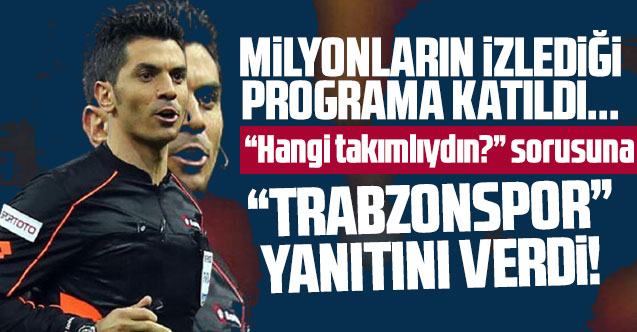 Deniz Ateş Bitnel "Hangi takımlıydın?" sorusuna "Trabzonspor" yanıtını verdi!