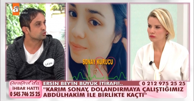 Esra Erol'da Ersin Kurucu kimdir? Eşi Sonay Kurucu Abdülhakim Ağace'ye kaçtı!