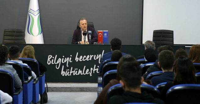 BİK Genel Müdürü Rıdvan Duran “Yeni Nesil Gazetecilik” konferansında öğrencilerle bir araya geldi