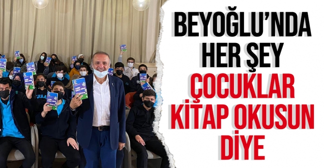 Beyoğlu'nda her şey çocuklar  kitap okusun diye