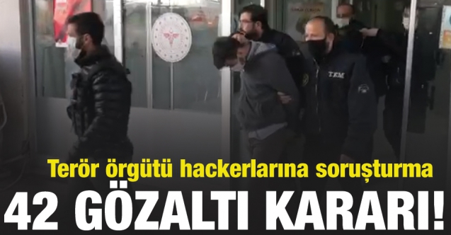 PKK/KCK terör örgütü hackerlarına gözaltı kararı