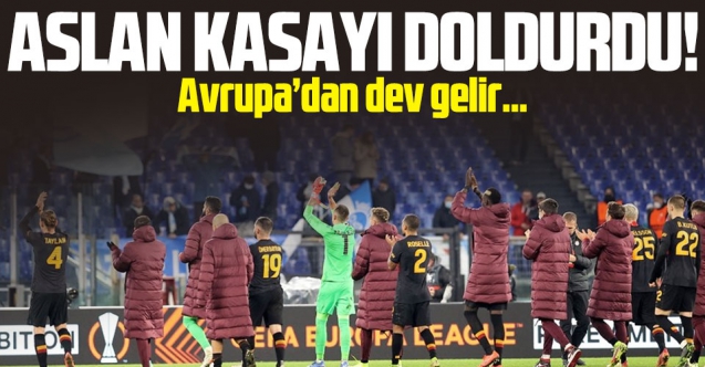 Galatasaray kasasını doldurdu! UEFA Avrupa Ligi'nden dev gelir