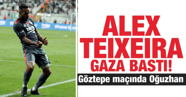 Alex Teixeira'dan yoğun mesai