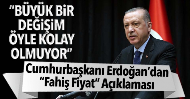 Cumhurbaşkanı Erdoğan’dan ‘fahiş fiyat’ uyarısı