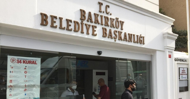 Bakırköy Belediyesi'ne icra