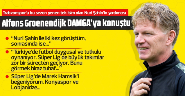 Alfons Groenendijk: Türkiye'de futbol daha tutkulu, Marek Hamsik'i beğeniyorum