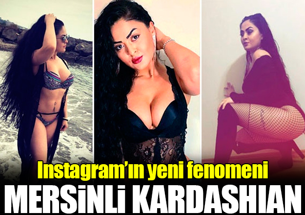 Mersinli Kim Kardashian Instagram'ı sallıyor