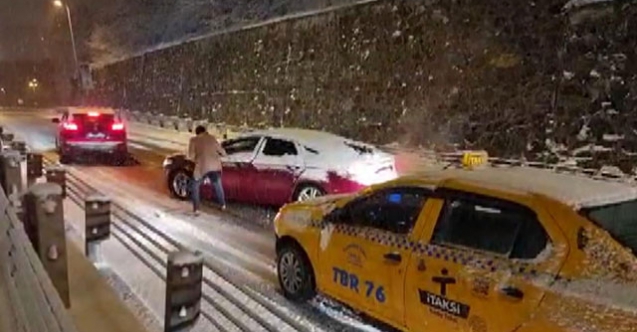 İstanbul'da kar gece de etkisini sürdürdü