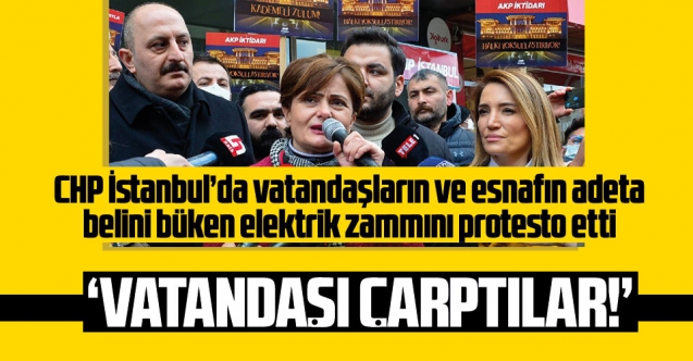 Canan Kaftancıoğlu: Vatandaşları çarptılar!