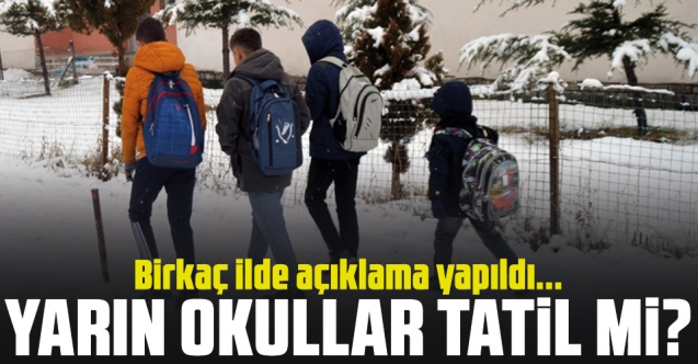15 Mart Salı Rize, Giresun, Ordu, Adıyaman ve Gaziantep'te yarın (bugün) okullar tatil mi?