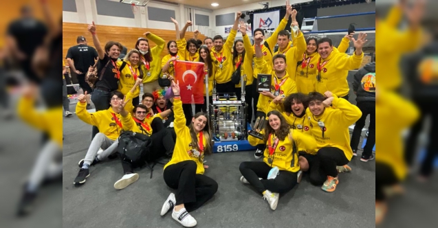 Türk robotik takımı ABD'den ödülle döndü
