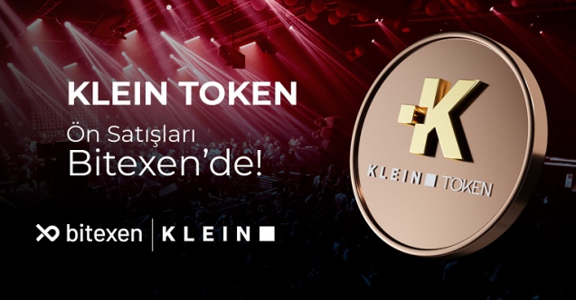 Klein Token arzı Bitexen’de başlıyor