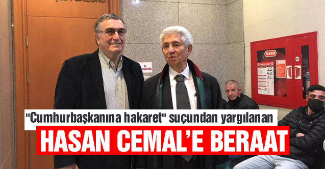 Hasan Cemal'e beraat kararı