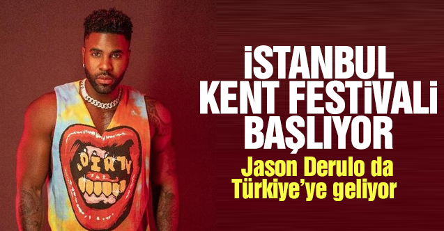 Jason Derulo Türkiye'ye geliyor