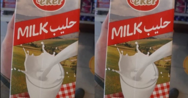 Eker'den Arapça süt ambalajına açıklama: 'Avrupa ve Ortadoğu bölgelerinde de satılıyor'