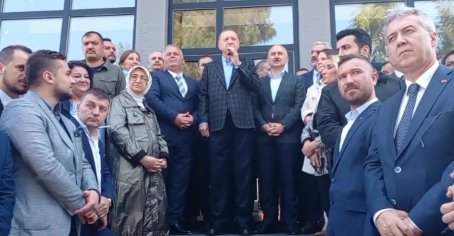 Cumhurbaşkanı Erdoğan: Çatalca'yı daha güzel hale getireceğiz