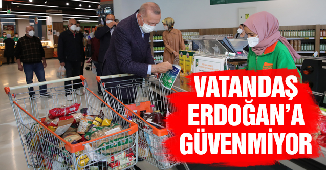 Vatandaş Erdoğan'ın ekonomiyi düzelteceğine inanmıyor