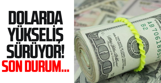 Dolar durdurulamıyor: 15,34'ü gördü!